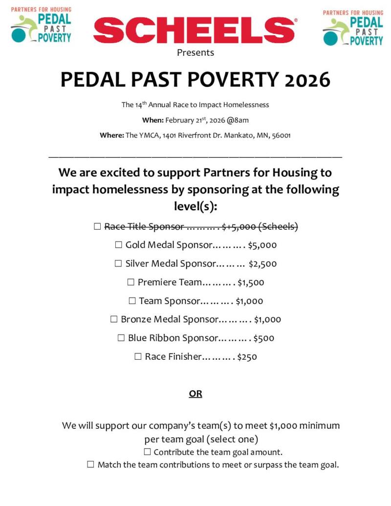 Sponsorship form 2026